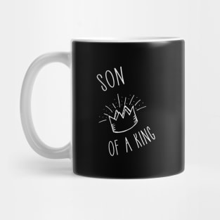 Son of a King Bible Romans 8:14 Adopted by God Mug